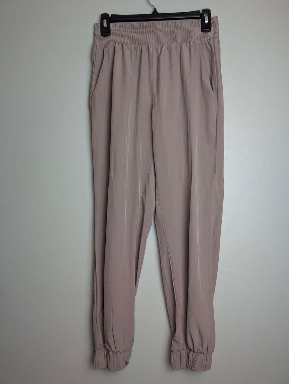 ​Neutralaesthetic Loungewear Zobha Taupe Elastic Waist Cuffed Jogger